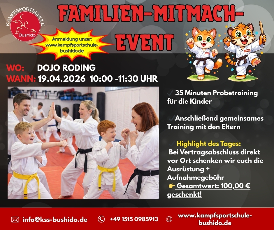 Banner Familien Mitmach Event